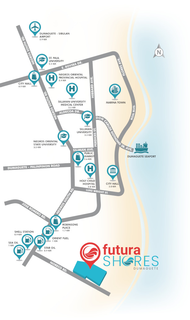 Futura Shores | Vicinity Map