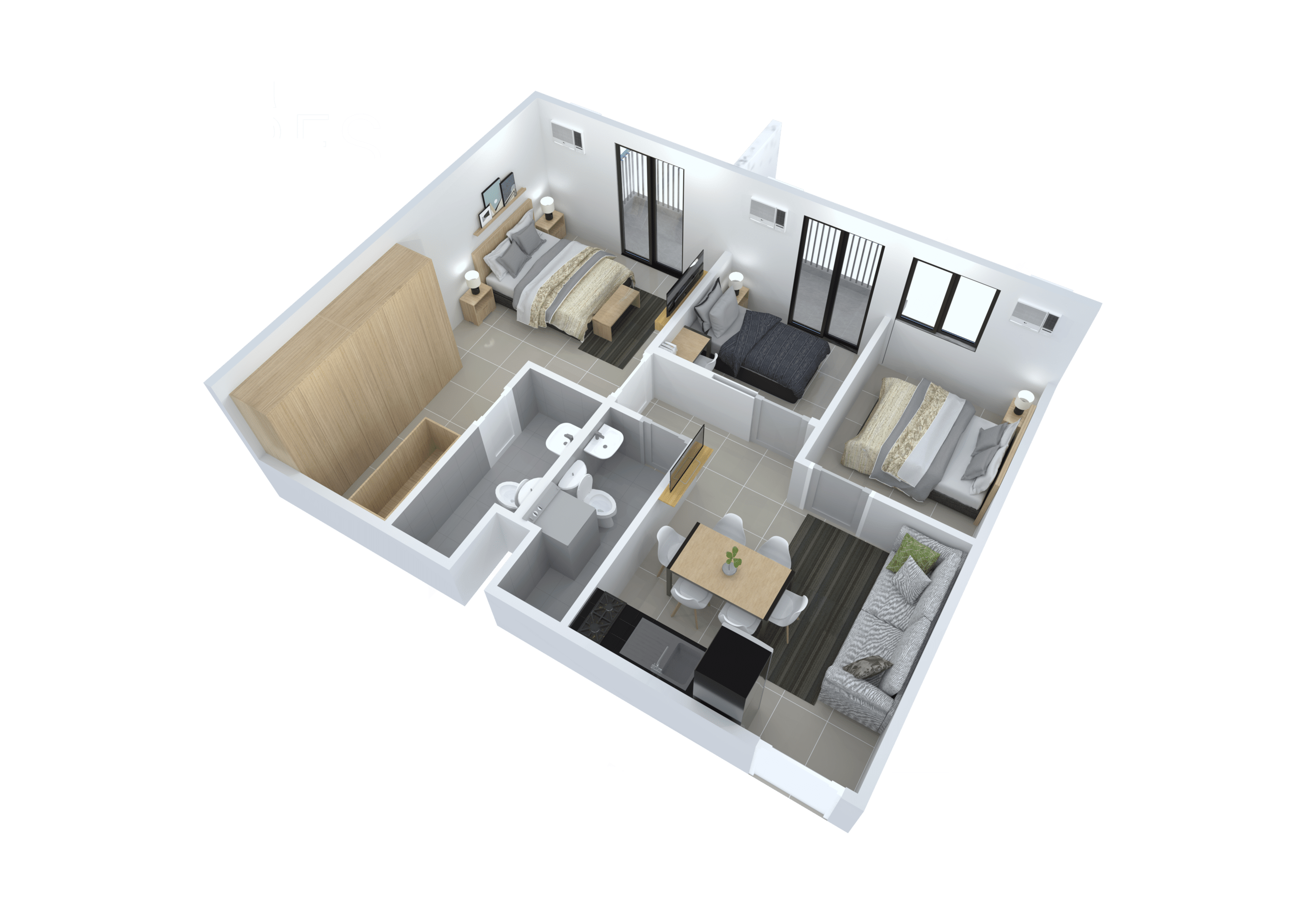 3 Bedroom Unit - Type 2